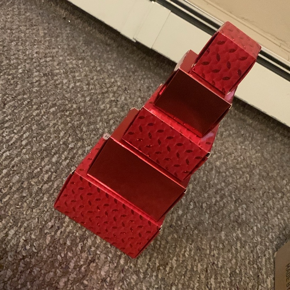 Stackable Red Gift Boxes